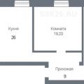 2-комнатная квартира, УЛ. МИМОЗ, 26 2-комнатная квартира, УЛ. МИМОЗ, 26