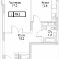 1-комнатная квартира, ПРОЕЗД. ПОГОННЫЙ 1-комнатная квартира, ПРОЕЗД. ПОГОННЫЙ