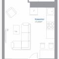1-комнатная квартира, Ш. НОВОРЯЗАНСКОЕ, 13 1-комнатная квартира, Ш. НОВОРЯЗАНСКОЕ, 13