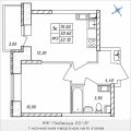 1-комнатная квартира, УЛ. ДРУЖБЫ 1-комнатная квартира, УЛ. ДРУЖБЫ