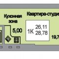 1-комнатная квартира, САРАТОВ, ИМ АКАДЕМИКА СЕМЕНОВА Н.Н. Д. 13 1-комнатная квартира, САРАТОВ, ИМ АКАДЕМИКА СЕМЕНОВА Н.Н. Д. 13