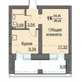 1-комнатная квартира, СОСНОВОБОРСК, ВЕСЕННЯЯ Д. 5 1-комнатная квартира, СОСНОВОБОРСК, ВЕСЕННЯЯ Д. 5