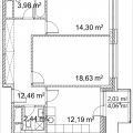 2-комнатная квартира, ПРОЕЗД. ЛАЗОРЕВЫЙ, 3 СТ1 2-комнатная квартира, ПРОЕЗД. ЛАЗОРЕВЫЙ, 3 СТ1