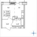 1-комнатная квартира, ХИМКИ, ГОРНАЯ 1-комнатная квартира, ХИМКИ, ГОРНАЯ