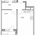 1-комнатная квартира, ПРОЕЗД. ЛАЗОРЕВЫЙ, 3 СТ1 1-комнатная квартира, ПРОЕЗД. ЛАЗОРЕВЫЙ, 3 СТ1