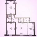 3-комнатная квартира, ПР-КТ. ВОРОШИЛОВА 3-комнатная квартира, ПР-КТ. ВОРОШИЛОВА