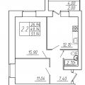 2-комнатная квартира, ВОЛОГДА, УЛ. ПЕТРОЗАВОДСКАЯ 3А 2-комнатная квартира, ВОЛОГДА, УЛ. ПЕТРОЗАВОДСКАЯ 3А