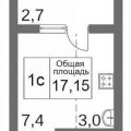 1-комнатная квартира, УЛ. КРЕМЛЕВСКАЯ 1-комнатная квартира, УЛ. КРЕМЛЕВСКАЯ