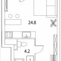 1-комнатная квартира, ПЕР. ЗОЛОТОРОЖСКИЙ СР. 1-комнатная квартира, ПЕР. ЗОЛОТОРОЖСКИЙ СР.