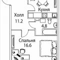 1-комнатная квартира, ПЕР. ЗОЛОТОРОЖСКИЙ СР. 1-комнатная квартира, ПЕР. ЗОЛОТОРОЖСКИЙ СР.