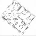 1-комнатная квартира, УЛ. ПОГОДИНСКАЯ 1-комнатная квартира, УЛ. ПОГОДИНСКАЯ