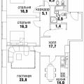 3-комнатная квартира, АЛЛЕЯ. ВЕРХНЯЯ 3-комнатная квартира, АЛЛЕЯ. ВЕРХНЯЯ