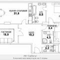 3-комнатная квартира, АЛЛЕЯ. ВЕРХНЯЯ 3-комнатная квартира, АЛЛЕЯ. ВЕРХНЯЯ