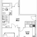 2-комнатная квартира, АЛЛЕЯ. ВЕРХНЯЯ 2-комнатная квартира, АЛЛЕЯ. ВЕРХНЯЯ