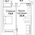 1-комнатная квартира, НАБ. ШЕЛЕПИХИНСКАЯ 1-комнатная квартира, НАБ. ШЕЛЕПИХИНСКАЯ