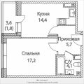 1-комнатная квартира, ПЕР. ЗОЛОТОРОЖСКИЙ СР. 1-комнатная квартира, ПЕР. ЗОЛОТОРОЖСКИЙ СР.