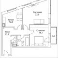 2-комнатная квартира, НАБ. ШЕЛЕПИХИНСКАЯ 2-комнатная квартира, НАБ. ШЕЛЕПИХИНСКАЯ