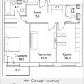 2-комнатная квартира, НАБ. ШЕЛЕПИХИНСКАЯ 2-комнатная квартира, НАБ. ШЕЛЕПИХИНСКАЯ