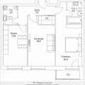 2-комнатная квартира, НАБ. ШЕЛЕПИХИНСКАЯ 2-комнатная квартира, НАБ. ШЕЛЕПИХИНСКАЯ