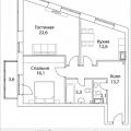 2-комнатная квартира, НАБ. ШЕЛЕПИХИНСКАЯ 2-комнатная квартира, НАБ. ШЕЛЕПИХИНСКАЯ
