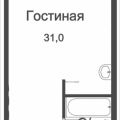 1-комнатная квартира, НАБ. ШЕЛЕПИХИНСКАЯ 1-комнатная квартира, НАБ. ШЕЛЕПИХИНСКАЯ