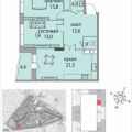 2-комнатная квартира, ПЕР. ЗОЛОТОРОЖСКИЙ СР. 2-комнатная квартира, ПЕР. ЗОЛОТОРОЖСКИЙ СР.
