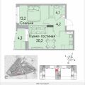1-комнатная квартира, ПЕР. ЗОЛОТОРОЖСКИЙ СР. 1-комнатная квартира, ПЕР. ЗОЛОТОРОЖСКИЙ СР.