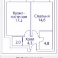 1-комнатная квартира, НАБ. ШЕЛЕПИХИНСКАЯ 1-комнатная квартира, НАБ. ШЕЛЕПИХИНСКАЯ