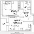 1-комнатная квартира, ПЕР. ЗОЛОТОРОЖСКИЙ СР. 1-комнатная квартира, ПЕР. ЗОЛОТОРОЖСКИЙ СР.