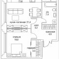 1-комнатная квартира, АЛЛЕЯ. ВЕРХНЯЯ 1-комнатная квартира, АЛЛЕЯ. ВЕРХНЯЯ