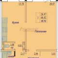 1-комнатная квартира, НОВОСИБИРСК, ВЫСОЦКОГО 143 1-комнатная квартира, НОВОСИБИРСК, ВЫСОЦКОГО 143