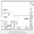 1-комнатная квартира, ПРОЕЗД. ЛАЗОРЕВЫЙ, 3 СТ1 1-комнатная квартира, ПРОЕЗД. ЛАЗОРЕВЫЙ, 3 СТ1