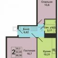 2-комнатная квартира, УЛ. СИРЕНЕВАЯ, 10 2-комнатная квартира, УЛ. СИРЕНЕВАЯ, 10