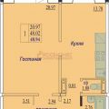 1-комнатная квартира, НОВОСИБИРСК, БРОННАЯ 37/4 1-комнатная квартира, НОВОСИБИРСК, БРОННАЯ 37/4